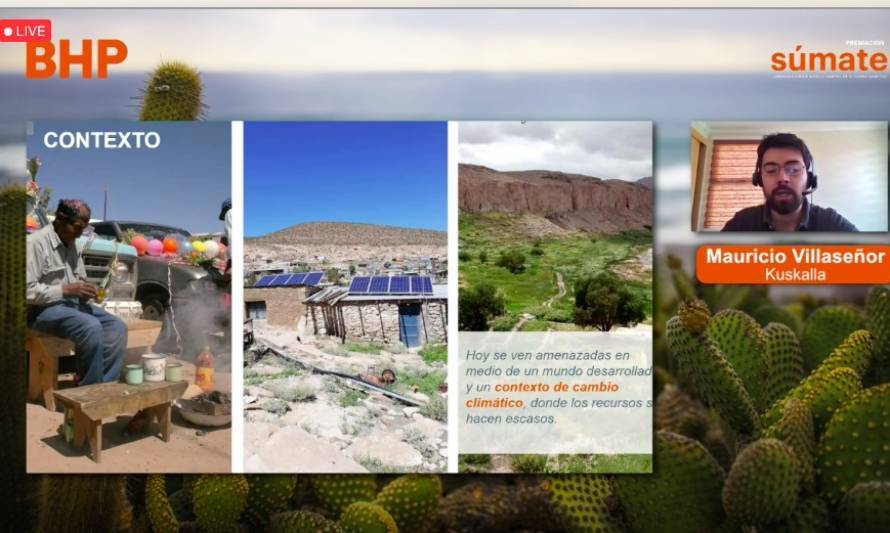 Presentan proyectos ganadores para abordar desafíos de adaptación al cambio climático