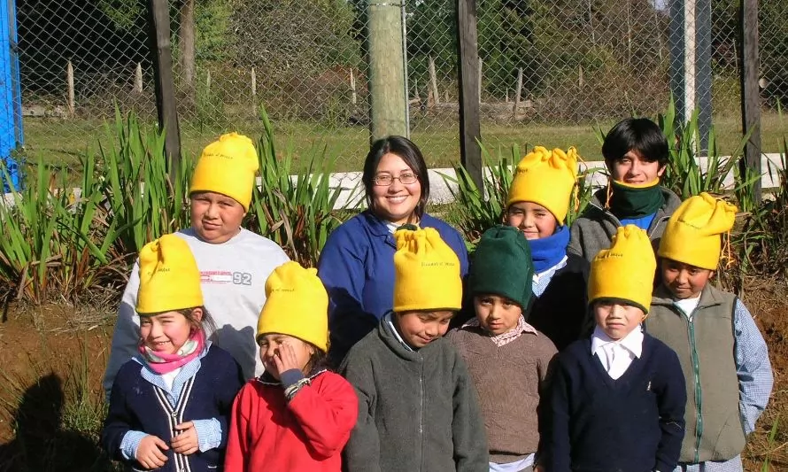 Vivamos el Bosque: niños del sur de Chile aprenden sobre el cuidado del medio ambiente