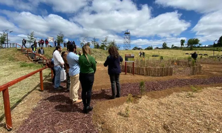 Inauguran nuevo parque La Pellinada en Los Lagos