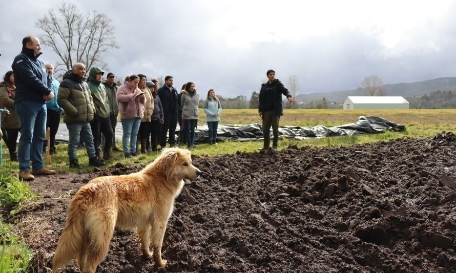 Lanzan nuevo programa de "Transición a la agricultura sostenible en Los Ríos" 