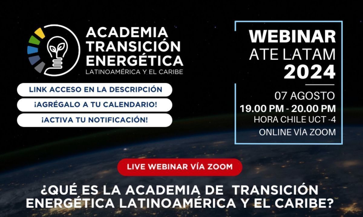 Taller online invita a conocer la Academia Juvenil de Transición Energética Latam 2024